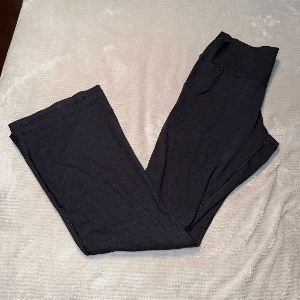 Aerie offline bookcut Black Stretch Yoga Pants large